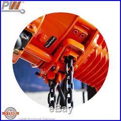 ProWinch 2 Ton Electric Chain Hoist 20ft G100 Chain M4/H3 230/380/460V