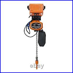 Prowinch 1000 lb Electric Chain Hoist with Power Trolley 115V 20 ft. G100 Cha