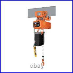 Prowinch 2 Ton Electric Chain Hoist with Electric Trolley 20ft Lifting Height G8