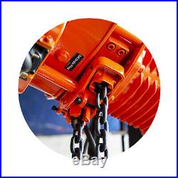 Prowinch 5 Ton Electric Chain Hoist 30ft G100 Chain M4/H3 208240/380/460V