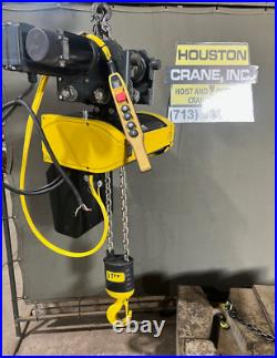 R&M 3 Ton Electric Chain Hoist with Motorized Trolley, LK16C04320, 460-3-60V