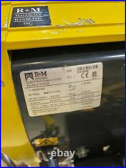 R&M LM 3 Ton Electric Chain Hoist 460V LK16C042320