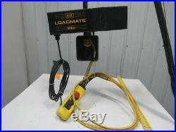 R&M LM05 Loadmate 1/4 ton Electric Chain Hoist 115V 1Ph 16FPM 12' Lift