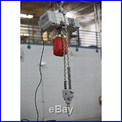 Roughneck Round Chain Electric Hoist -1-Ton Capacity