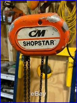 Shopstar Cmco CM Electric Chain Hoist 300 Lbs 120v
