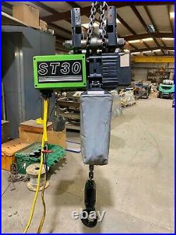 Stahl 3000 lb. Model ST 3016 Electric Chain Hoist, 10 FT, 460V