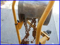 Working Heavy Duty Budgit Chain Hoist 1-ton with chain and hooks