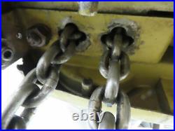 Yale 1 Ton 2000 LB Electric Chain Hoist 14' Lift 16 fpm. 1hp 115/230v 1ph