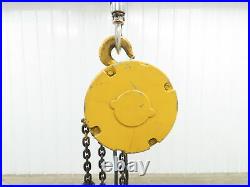 Yale 1 Ton 2000 LB Electric Chain Hoist 9' Lift 16 fpm. 1hp 230/460v 3ph