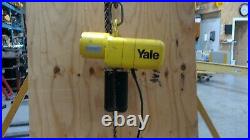 Yale Electric Chain Hoist 1/4 ton 10' Lift