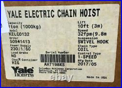 Yale Electric Chain Hoist KELC0132