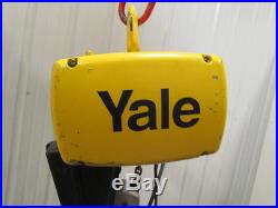 Yale KEL2-22NH71/2S2 2 Ton Electric Chain Hoist 230/460V 22'Lift 15'Pendant