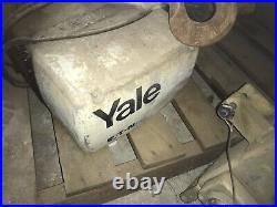 Yale pneumatic 3 ton electric chain hoist